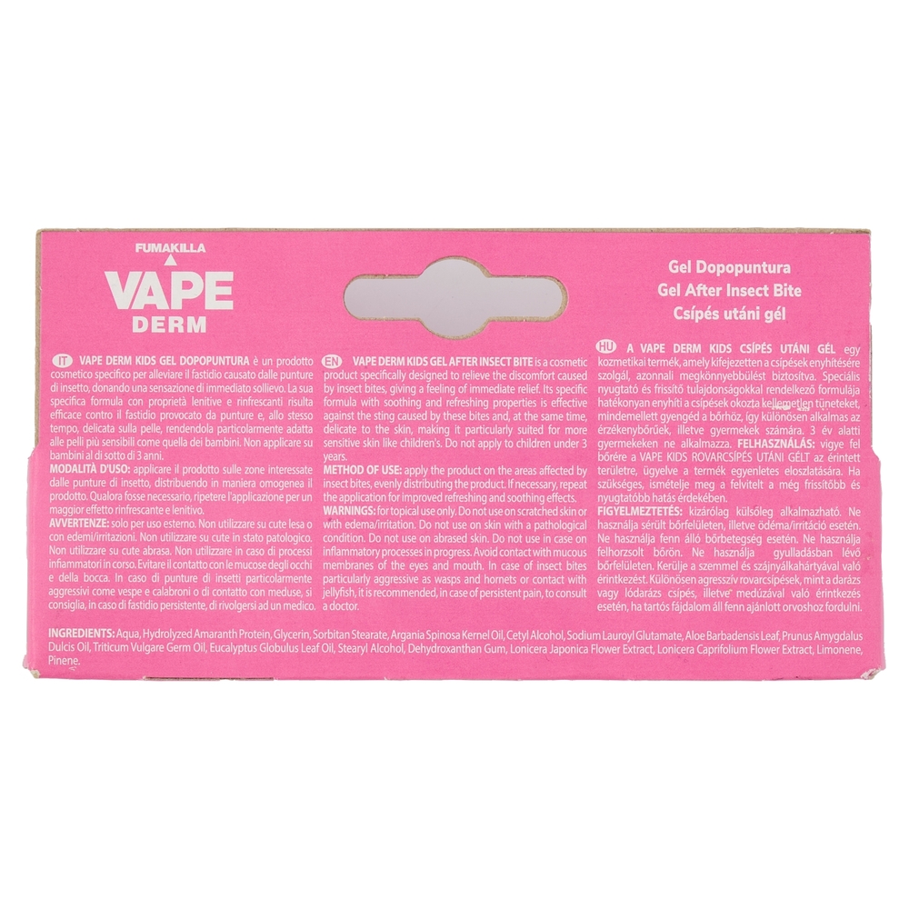 VAPE Derm Kids Gel Dopopuntura 10 ml